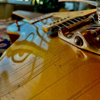 1953 Gibson Les Paul Goldtop w/ Bigsby + case image 10