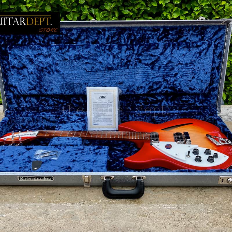 2021 Rickenbacker 330-6 Fireglo