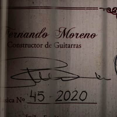Moreno Nylon String Guitar #45-2020 image 5