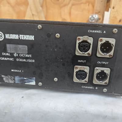 Klark Teknik DN360 2-Channel 31 Band Graphic Equalizer - Tested & Working #395 image 8
