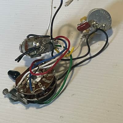 2010's Era MIM Charvel San Dimas Pro Mod 2H Guitar Complete Electronics Wiring Volume Pot Jack image 8
