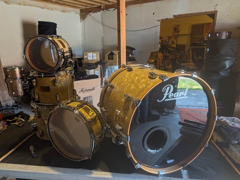 Pearl Masters Mahogany 95'-99' - Nicotine White Pearl image 1