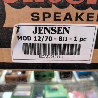Jensen MOD 12-70 12" 70-Watt 8ohm Guitar Speaker 2010s - Black image 4