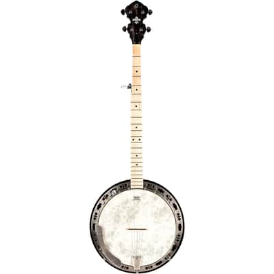 Ortega Falcon Series 5-String Quilted Maple Resonator Acoustic-Electric Banjo w/ Bag image 2