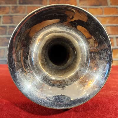 Vintage 1980s Getzen Eterna 700 Bb Trumpet Silver-Plated Just Serviced & Polished image 6