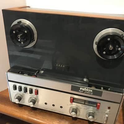 Revox A77 MKII 1970s Black/Silver/Wood image 3