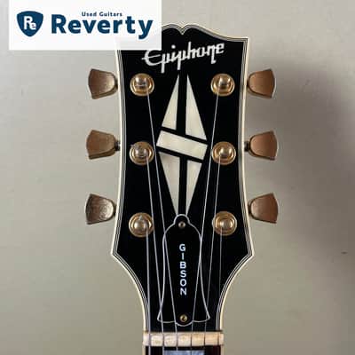 1999 Epiphone Japan LPC-80 Les Paul Custom Ebony MIJ Fujigen JDM Long Tenon image 16