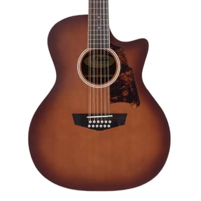 D'Angelico Premier Fulton 12-String A/E Guitar - Caramel Burst - B-Stock image 1