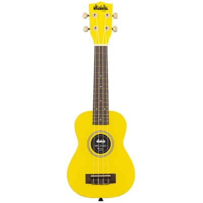Kala Brand Ukadelic Soprano Ukulele & Bag Taxi Cab Yellow image 4