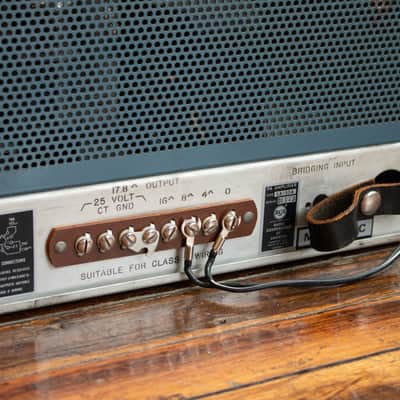 RCA/Amptek SA-354 Guitar Amp Conversion - Blue image 7