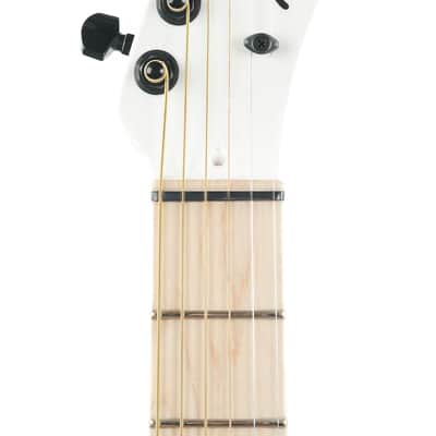 Fender Jack White Triplesonic Acoustasonic Telecaster Blacktop image 2