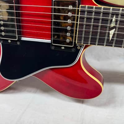 Gibson ARTLARDNH1 Limited Edition Trini Lopez ES-335 Semi-Hollowbody Guitar with Case - #68 of 250 2014 - Cherry image 6