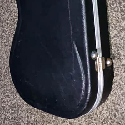 1980's Fender  red label Hardshell case for STRATOCASTER or telecaster strat tele image 2
