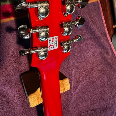 2014 Epiphone 1960 Les Paul Standard Tribute Plus - Cherry Sunburst image 18