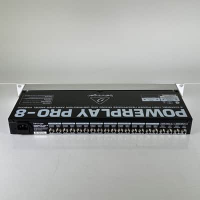 Behringer POWERPLAY HA8000 8-Channel Rack Mount Headphone Distribution Amp image 11
