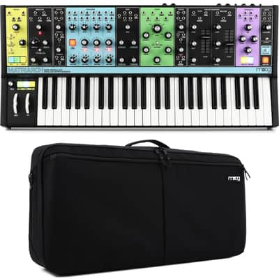 Moog Matriarch Semi-Modular Analog Synthesizer and Step Sequencer with Carry Case