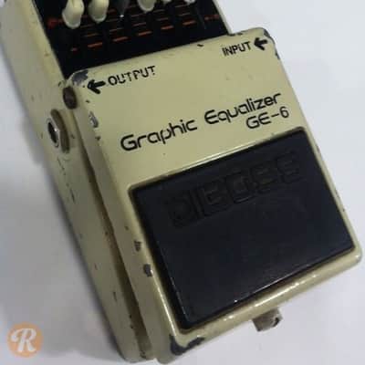BOSS Graphic Equalizer GE-6　ヴィンテージ Boss GE-6 Graphic Equalizer | Reverb