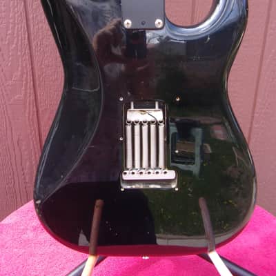 UPDATE: MIJ Squier LEFTY Strat, E6 serial, Duncan's, one knob, OG block/tuners, no stripe, Cipollina image 22