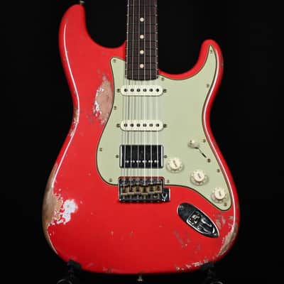 Fender USA Custom Shop 1957 HEAVY RELIC STRAT- FIESTA RED Ser