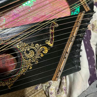 Harp-O-Chord Harp-zither 1899-1904 Black and gold image 20