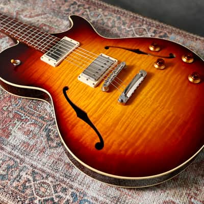 Collings  SoCo 15” Carved Maple Top 2016 - Dark Cherry Burst / Lollar LW Imperials image 6