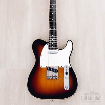 1983 Fender JV '62 Telecaster Custom TL62B-65 Sunburst w/ Case, Japan MIJ Fujigen image 2