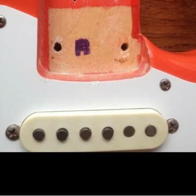 Squier Stratocaster JV series 1983 1983 Fiesta red image 16