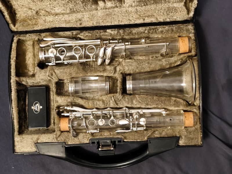 Clarinet Kohlert Graslitz Plastic Clear Rare Overhauled Ready to Play image 1