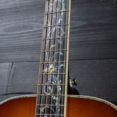 Santa Cruz Custom OM Fiddleback Mahogany / Old Growth Sitka Acoustic Guitar image 14