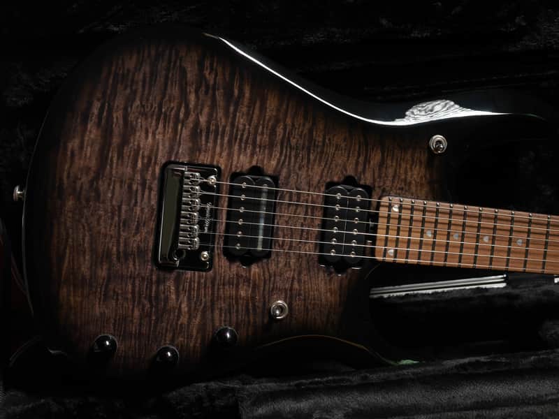 Music Man BFR JP-6 FM 2017 - Trans Black image 1