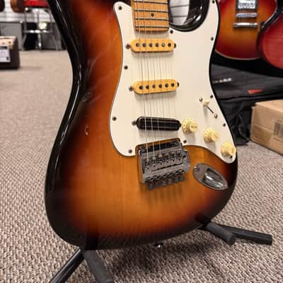 Fender Standard Stratocaster with S1 Tremolo with Maple Fretboard MIJ 1984 - 1987 - Brown Sunburst image 2