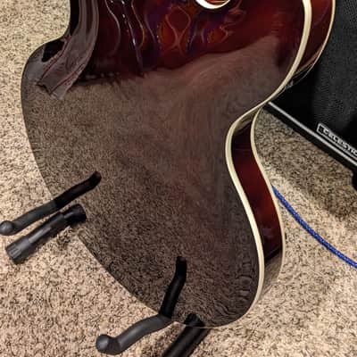 Firefly FF338PRO - ES-335 Style Semi-Hollow - Stainless Steel Frets Locking Tuners Cool Inlays Figured Top image 16
