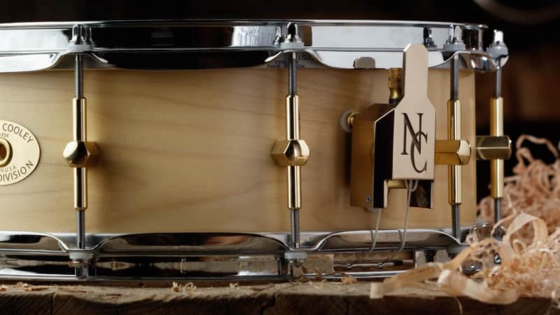 Noble & Cooley *Pre-Order* Solid Shell Classic 5x14" Tulip Snare Drum Natural Finish | Made in the USA | Special Order | Authorized Dealer image 1