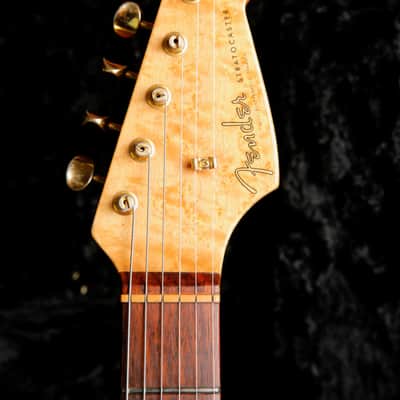 Fender Custom Shop 1960 Stratocaster Lake Placid Blue Electric Guitar 1996 Pre-Owned image 3