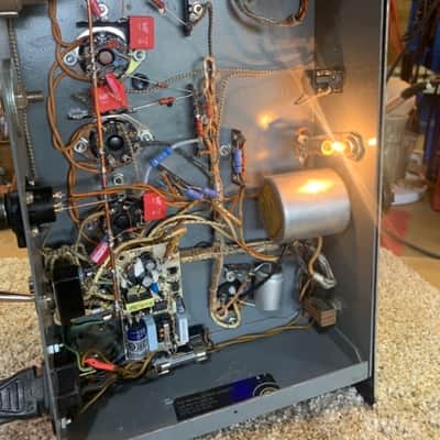 Super Hotroded Gates Dynamote Microphone Preamp with 48V+,rack ears, DI input, Internal PSU and more - Mic Pre image 19