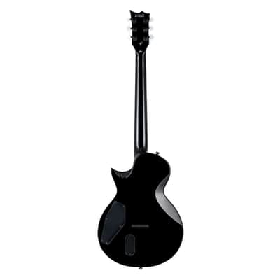 ESP LTD TED-EC Ted Aguilar Signature 6-String Right-Handed Electric Guitar with 3-Piece Mahogany Neck and Macassar Ebony Fingerboard (Black) image 2