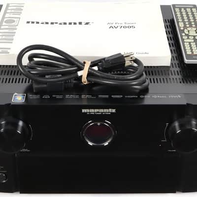 Marantz AV7005 Pre Tuner Audio Video Preamplifier Processor w/ Remote & Manual image 1