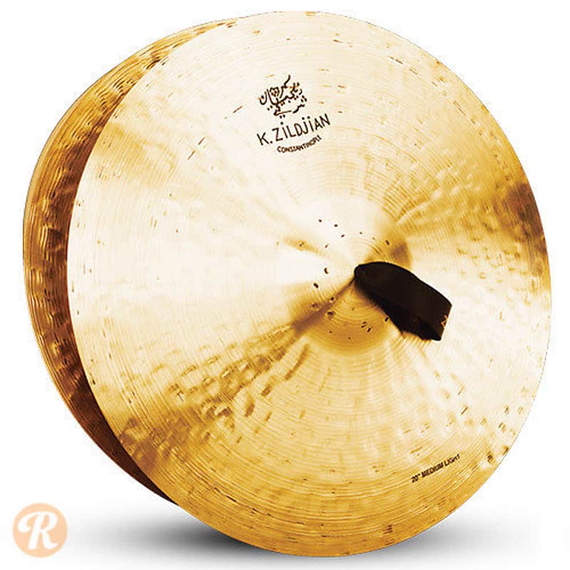 Zildjian 20" K Constantinople Vintage Orchestral Medium Light Cymbals (Pair) image 1