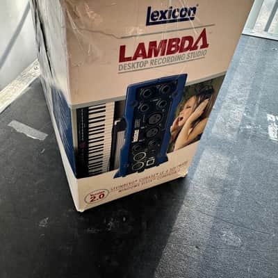 Lexicon Lambda USB Audio Interface 2010s - Blue image 3