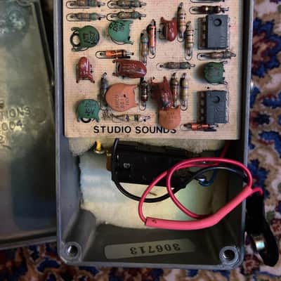 MXR MX-103 Script Blue Box - RARE TRANSITIONAL YEAR MAKE image 2
