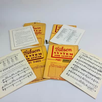 Gibson System for Guitar Complete Four-Part Course Package, Incredibly Rare Piece of Gibson History! 1939 image 2