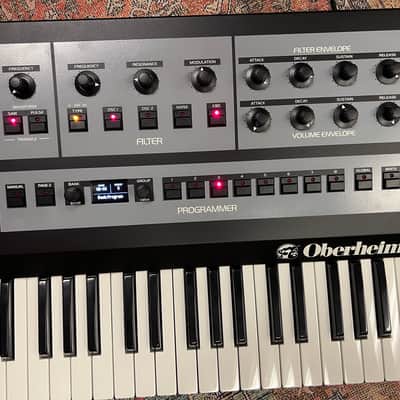Oberheim OB-X8 61-Key 8-Voice Synthesizer 2022 - Present - Black with Wood Sides