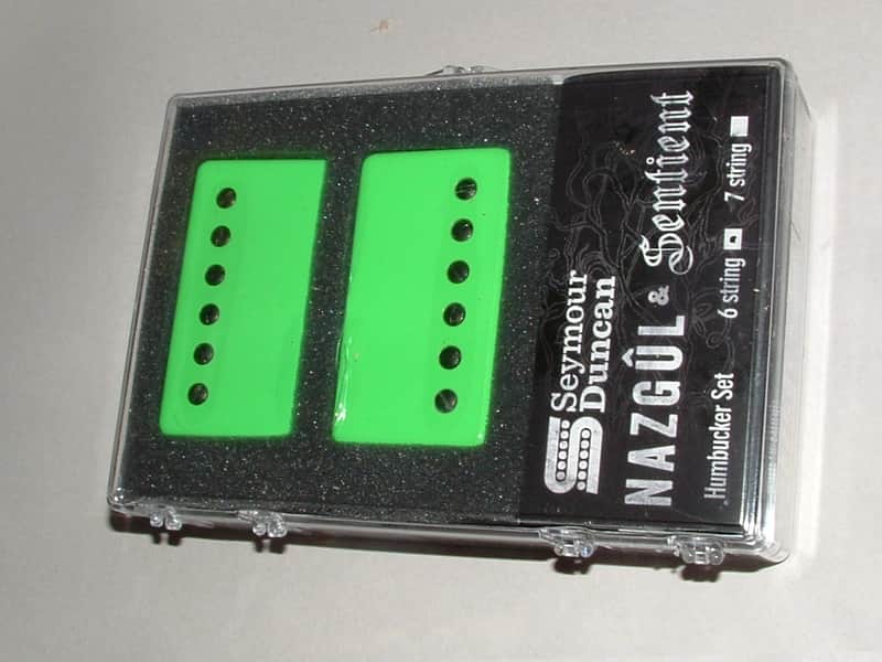 Seymour Duncan Nazgûl / Sentient Humbucker Set (Lime Green) New image 1