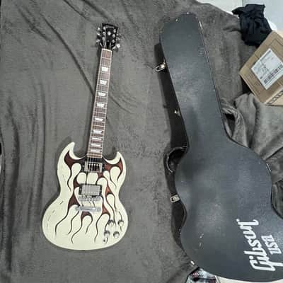 Gibson SG Standard '61 2022 custom painted Flame relic image 2