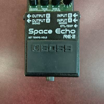 Boss RE-2 Space Echo 2022 - Present - Black / Green image 1