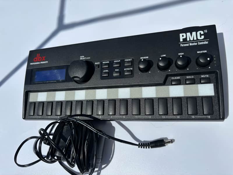 dbx PMC16 16-Channel Personal Monitor Mix Controller 2010s - Black image 1