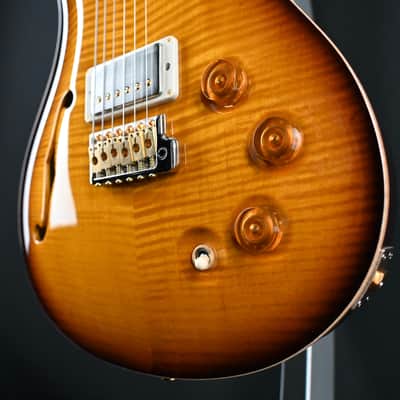 PRS DGT Semi-Hollow w/ Birds 10-Top McCarty Tobacco Sunburst #495 image 15