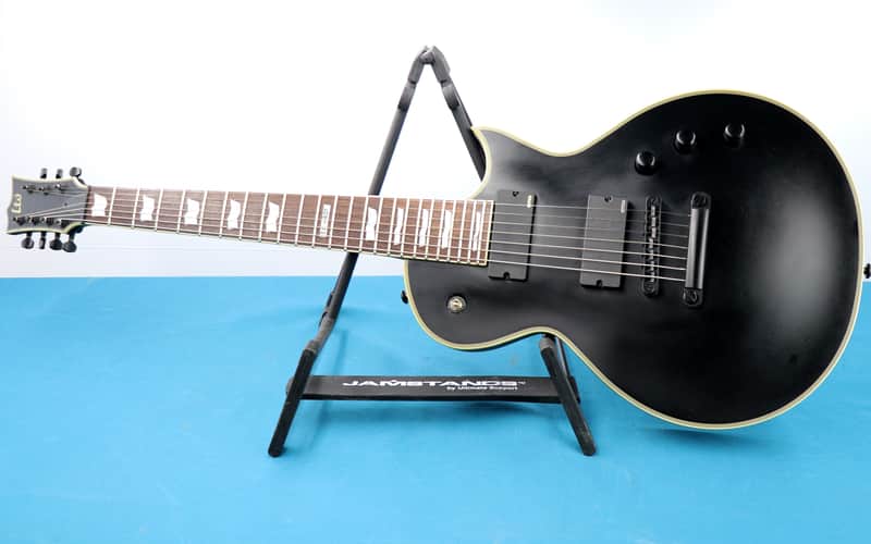 ESP LTD EC-407 with Rosewood Fretboard 2012 - 2017 - Black Satin image 1