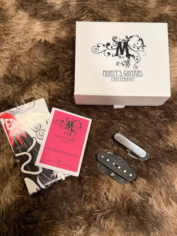 Monty’s Guitars Red Pickups – The TPS Telecaster Set image 1