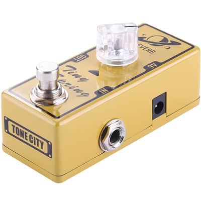 Tone City Tiny Spring Reverb TC-T16 Guitar Effect Pedal True Bypass image 2
